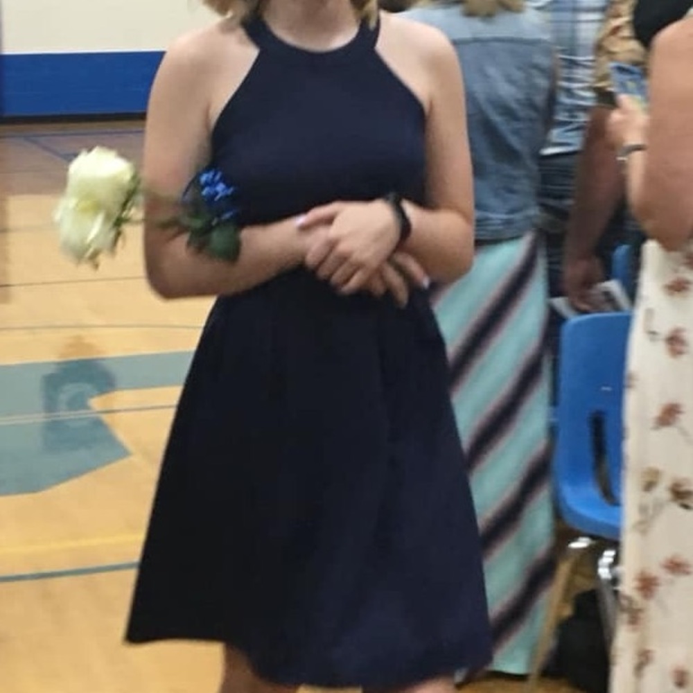 Navy Blue Dress